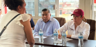 Laura Artemisa realiza asamblea comunitaria en San Aparicio