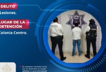 Menor con motoneta es detenido por impactar a peatones en Atlixco