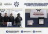 SSC Cholula detiene a dos hombres por posesión de droga en Manantiales