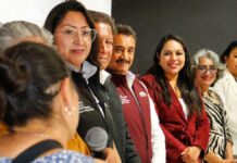 Tonantzin Fernández encabeza “Miércoles del Pueblo” con atención directa a cholultecas