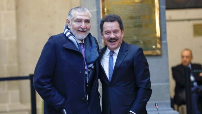 Nacho Mier y Adán Augusto