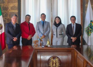 En Zacatlán, se reúnen notarios de la Sierra Norte con consejero Jurídico e IRCEP