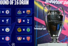 Listos los Octavos de Final de la UEFA Champions League
