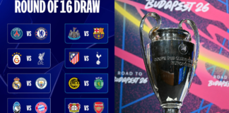 Listos los Octavos de Final de la UEFA Champions League