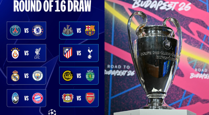 Listos los Octavos de Final de la UEFA Champions League