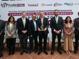 Puebla capital recibe distintivo PROMOTORSE 2025–2026