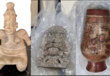 Portugal restituye a México tres piezas arqueológicas prehispánicas