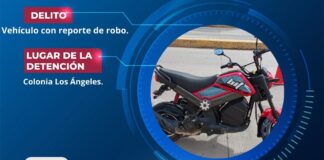 Policía de Atlixco recupera motocicleta con reporte de robo