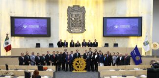 Congreso de Puebla conmemora 121 aniversario de Rotary International