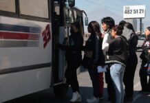 Poblanos son afectados por baja afluencia del transporte público