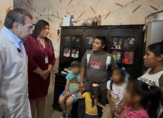 Salud supervisa evolución de menores tras intoxicación en Huauchinango