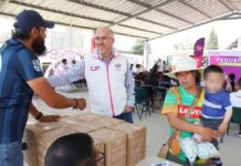 DIF Puebla Capital mejora nutrición de niñas y niños en San Miguel Espejo