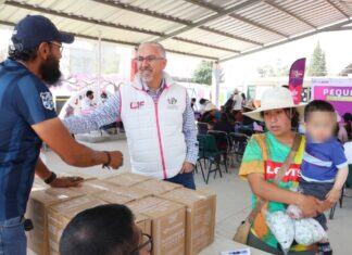 DIF Puebla Capital mejora nutrición de niñas y niños en San Miguel Espejo