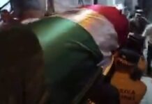 Puebla recibe cuerpo del sargento Vázquez, caído en operativo contra “El Mencho”