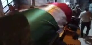 Puebla recibe cuerpo del sargento Vázquez, caído en operativo contra “El Mencho”