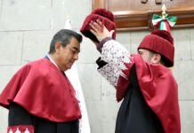 Exgobernador Sergio Salomón recibe doctorado honoris causa del IPN