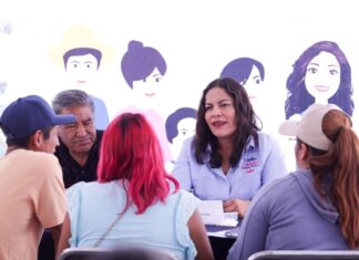 Lupita Cuautle encabeza Jornada de Proximidad Social en Tehuiloyocan