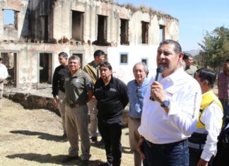 Armenta impulsa rescate de la Ex Hacienda Molino de Guadalupe