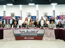 Comité Tláloc fortalece prevención de riesgos hidrometeorológicos