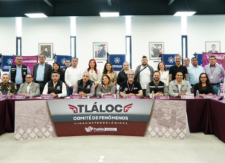 Comité Tláloc fortalece prevención de riesgos hidrometeorológicos