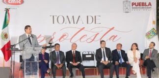 Armenta toma protesta a Comité Directivo de CMIC Puebla 2026-2028