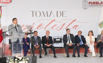 Armenta toma protesta a Comité Directivo de CMIC Puebla 2026-2028