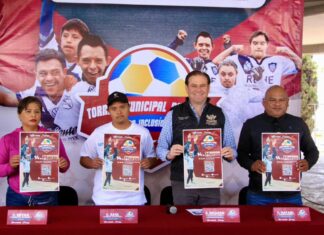 Anuncian torneo de futbol para personas con Síndrome de Down en Puebla Capital