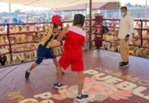 Realizan “1er Torneo de Box” para población penitenciaria en Puebla
