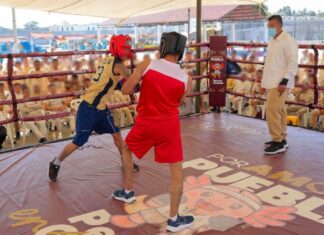 Realizan “1er Torneo de Box” para población penitenciaria en Puebla