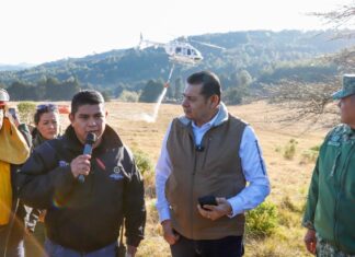 Avanza liquidación de incendio que afectó Sierra Negra