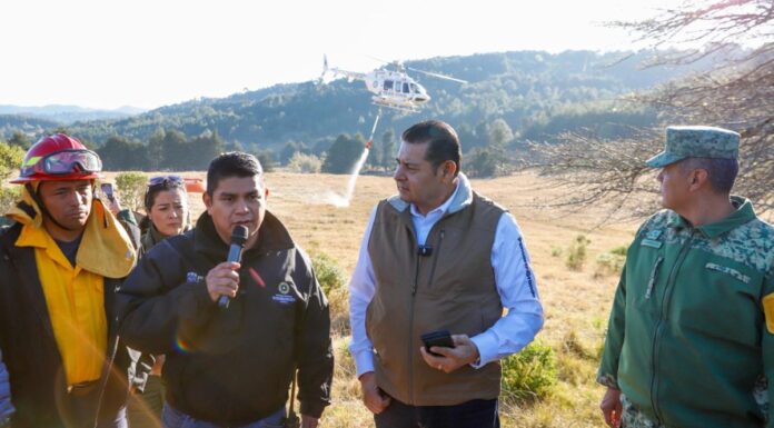 Avanza liquidación de incendio que afectó Sierra Negra