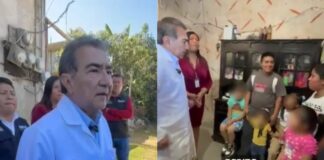 Secretario de Salud visita a menores intoxicados en Huauchinango