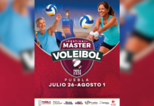 Puebla será sede del Festival Máster de Voleibol 2026