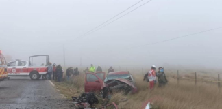 Choque en la Chignahuapan–Tlaxco deja un muerto y cinco heridos