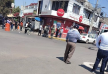 Conductor choca y provoca fuga de gas en Lomas de San Miguel