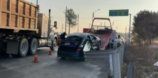 Percance vial afecta circulación en el Periférico Ecológico