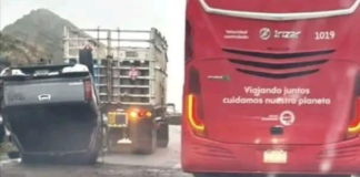 Tres accidentes en la Puebla-Orizaba dejan daños materiales