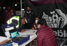 Contraloría Municipal de Puebla supervisa operativos alcoholímetro