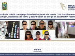 Cae grupo dedicado al narcomenudeo en San Martín Texmelucan
