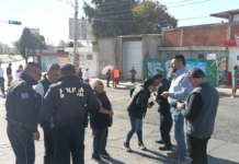 Protesta por desabasto de agua bloqueó el bulevar del Niño Poblano