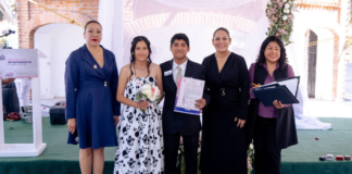 Lupita Cuautle encabeza 45 bodas civiles gratuitas