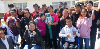 Secretaría de Deporte realiza clase de box en el CBTIS 260