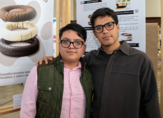 Estudiantes IBERO Puebla crean camas para mascotas con llantas recicladas