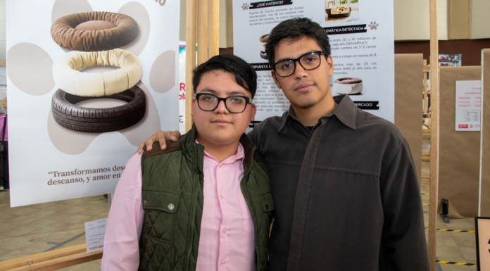 Estudiantes IBERO Puebla crean camas para mascotas con llantas recicladas