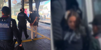 Detienen a carterista en RUTA; confrontan a tres en Vía Atlixcáyotl