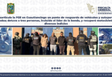 FGE detiene a banda de robo de vehículos en Cuautlancingo
