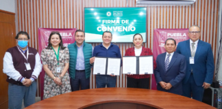 Texmelucan firma convenio educativo con el IEDEP