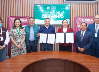 Texmelucan firma convenio educativo con el IEDEP