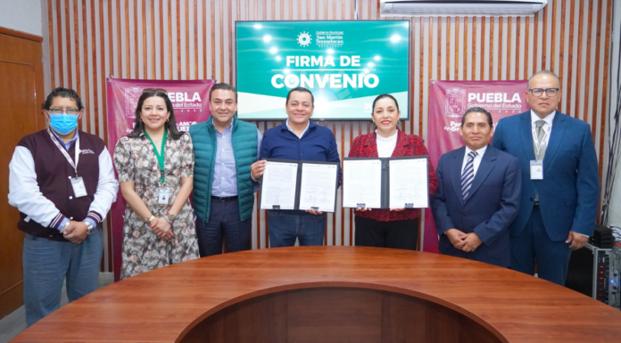 Texmelucan firma convenio educativo con el IEDEP
