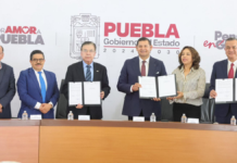 Alejandro Armenta celebra convenio INAP-IAP para servidores públicos